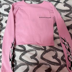 SOLD DO NOT BUY chrome hearts x matty boy crop top